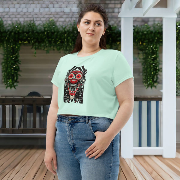 Original Haida-Tlingit Cropped T-Shirt